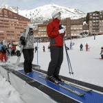Esquiando en el Pirineo Aragonés : Astún