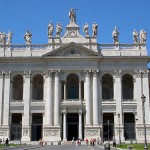 La Basílica de San Juan de Letrán en Roma