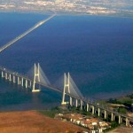 El Puente Vasco da Gama en Lisboa