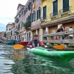 Kayak en Venecia ... ¡olvídate de las góndolas!